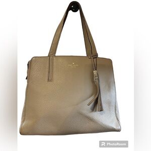 Kate Spade Satchel Handbag  Taupe